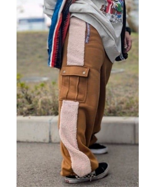 チャイハネ（チャイハネ）の「【チャイハネ】ラミルアMEN'Sパンツ（スウェットパンツ・メンズ・ベージュ/ブラウン/パープル・FREE）」の11枚目の写真