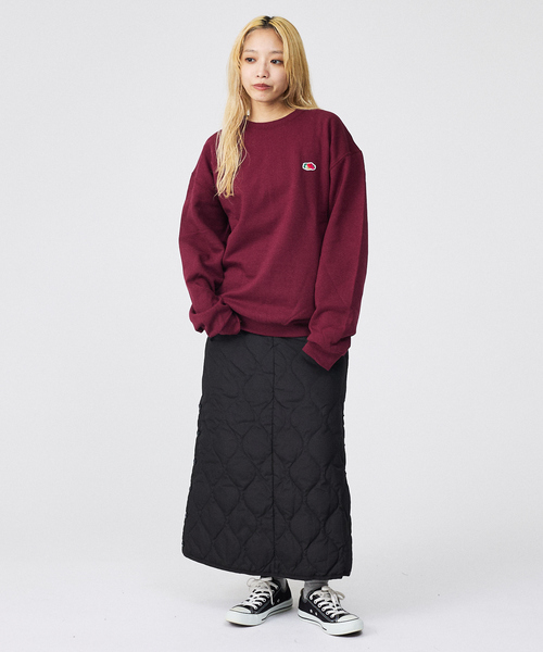 ABAHOUSE(アバハウス)の「【FRUIT OF THE LOOM】PRINT SWEAT2/ロゴ/ユニセックス【WEB限定】(スウェット・メンズ・ブラック/エンジ・M/L/XL)」の8枚目の写真
