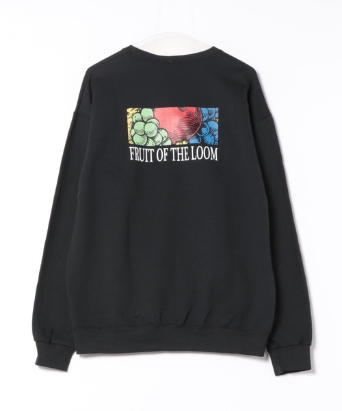 ABAHOUSE(アバハウス)の「【FRUIT OF THE LOOM】PRINT SWEAT2/ロゴ/ユニセックス【WEB限定】(スウェット・メンズ・ブラック/エンジ・M/L/XL)」の11枚目の写真