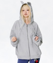 runningHIGH（ランニングハイ）の「【runningHIGH】EAR ZIP UP HOODE / 【ランニングハイ】イヤージップアップパーカー（パーカー）」