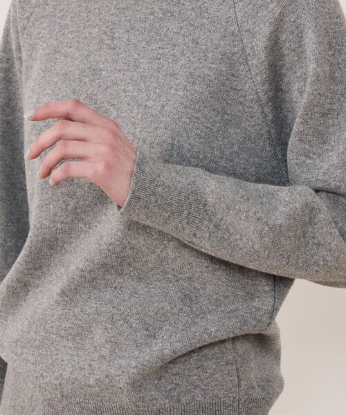 スエットニット クルーネックプルオーバー（ニット/セーター