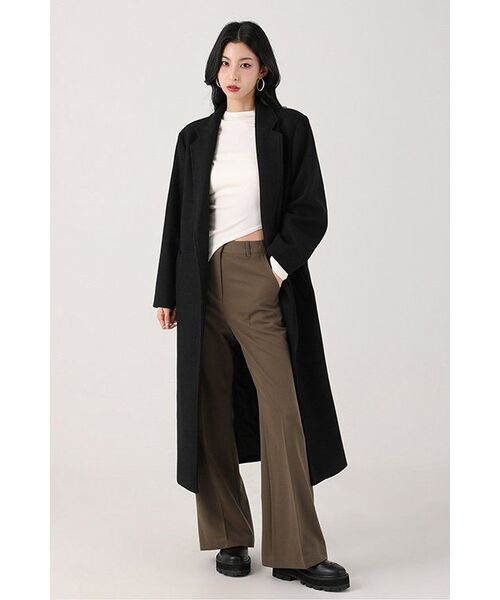 AVANDRESS(アバンドレス )の「Eve Robe Coat BLACK(チェスターコート・レディース・ブラック・SMALL/MEDIUM)」の8枚目の写真