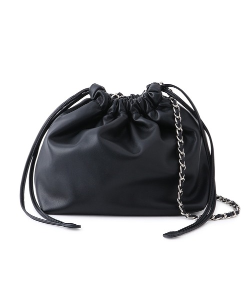 ADAM ET ROPE'（アダムエロペ）の「【WEB限定】チェーンショルダーバッグ（ショルダーバッグ・レディース・ブラック/キャメル・FREE）」の21枚目の写真