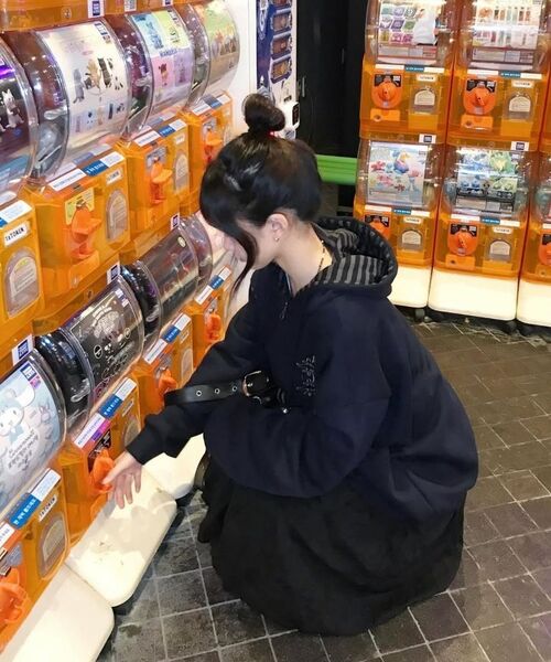 GAKKAI UNIONS（ガッカイユニオンズ）の「ポスターストライプ配色フードジップアップブラック（パーカー・レディース・その他・SMALL/MEDIUM/LARGE）」の8枚目の写真