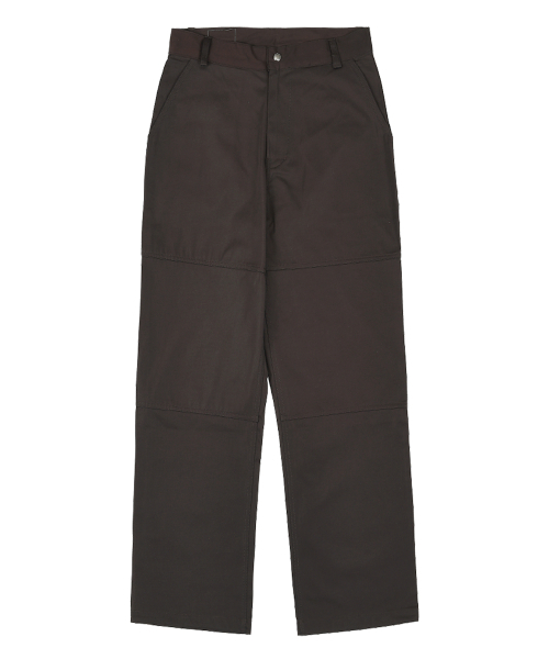 ERSCO(イーアルエスコ)の「ニポイントワイドパンツ_ブラウン(その他パンツ・レディース・その他・SMALL/MEDIUM/LARGE)」の1枚目の写真