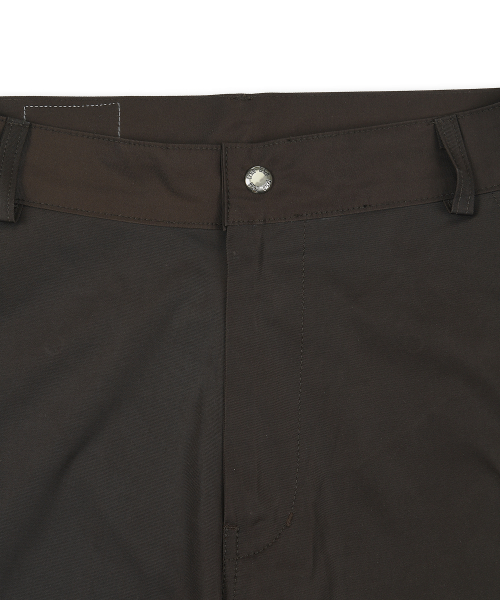 ERSCO(イーアルエスコ)の「ニポイントワイドパンツ_ブラウン(その他パンツ・レディース・その他・SMALL/MEDIUM/LARGE)」の3枚目の写真