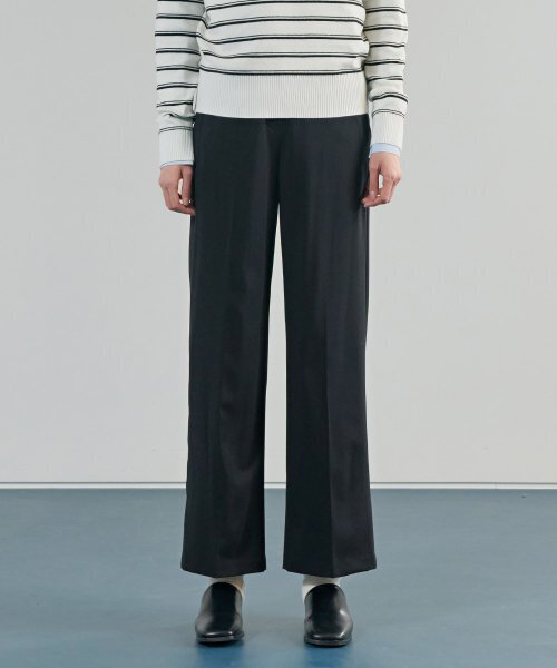 CHASECULT（チェイスカルト）の「レディース オールウエストバンド ブーツカットパンツ-DARG2261B03（スラックス・レディース・ブラック・64/67/70/76）」の5枚目の写真