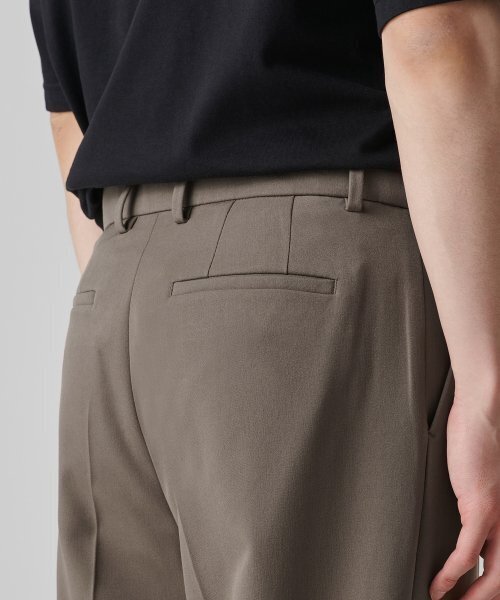 MUSINSA STANDARD（ムシンサスタンダード）の「リバースワンジョーワイド隠しバンディングスラックス[ダースティベージュ]（スラックス・メンズ・その他・40/38/42/36/26/27/28/29）」の13枚目の写真