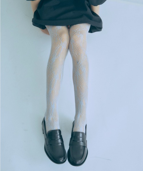 Exclusive Lace Pattern Tights（タイツ/ストッキング）｜EN NEUME