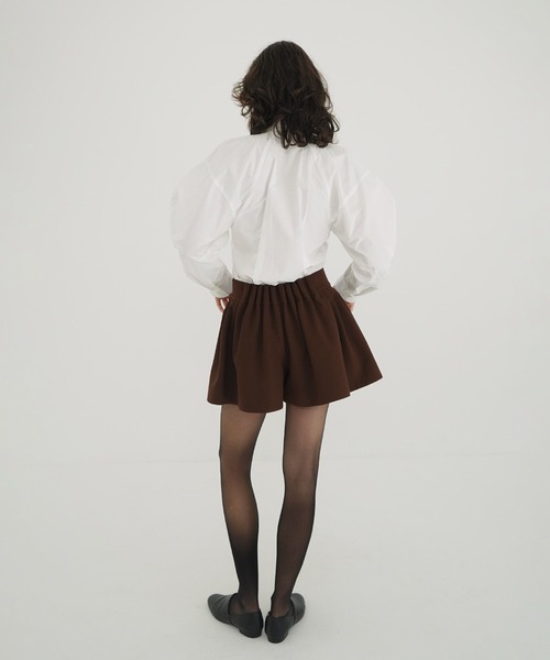 CLANE(クラネ)の「VOLUME SLEEVE SHIRTS(シャツ/ブラウス・レディース・ホワイト/ストライプ・2/1)」の6枚目の写真