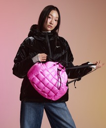NIKE（ナイキ）の「ナイキ スポーツウェア パフル バックパック (9L) / Nike Sportswear Puffle Backpack (9L) HQ6693-606 Pink Spell（バックパック/リュック）」