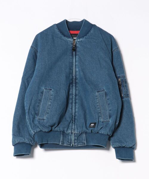 VANS ヴァンズ M Denim MA-1 Jacket ジャケット 125K1093800 BLUE