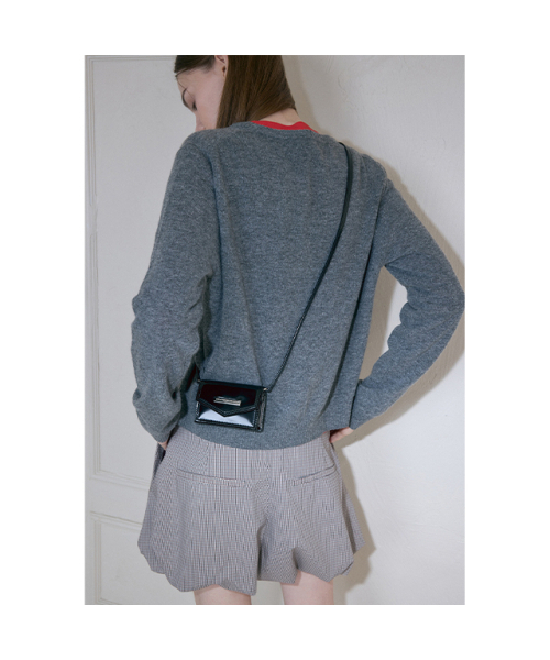 LAP(ラップ)の「POPPING MINI CROSS BAG AR7AB242(メッセンジャーバッグ・レディース・ブラック/ブルー/アイボリー・FREE)」の14枚目の写真