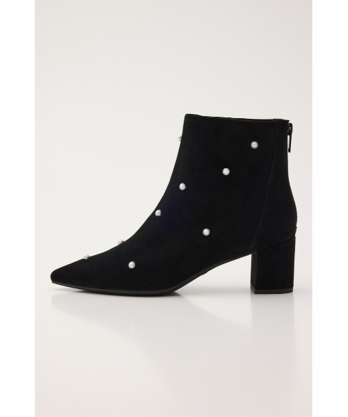 STACCATO(スタッカート)の「アーナミニマルパールブーツ(ブーツ・レディース・ブラック・23.0cm/23.5cm/24.0cm/24.5cm)」の2枚目の写真