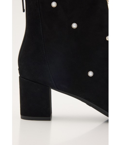 STACCATO(スタッカート)の「アーナミニマルパールブーツ(ブーツ・レディース・ブラック・23.0cm/23.5cm/24.0cm/24.5cm)」の6枚目の写真