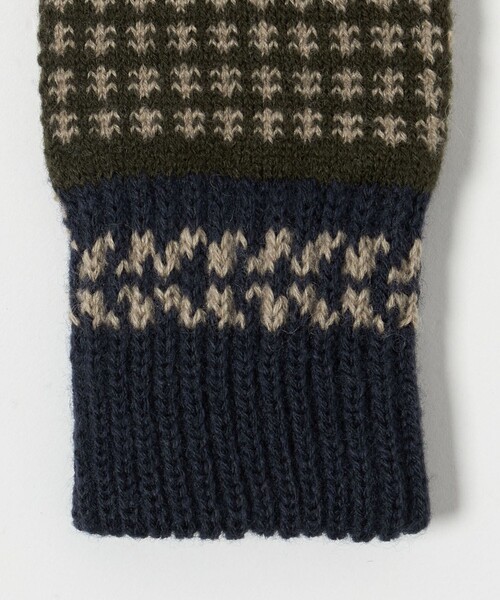 EVOLG（エヴォログ）の「＜EVOLG＞FLEUR グローブ -タッチスクリーン対応-（手袋・メンズ・オリーブ/ネイビー・FREE）」の8枚目の写真