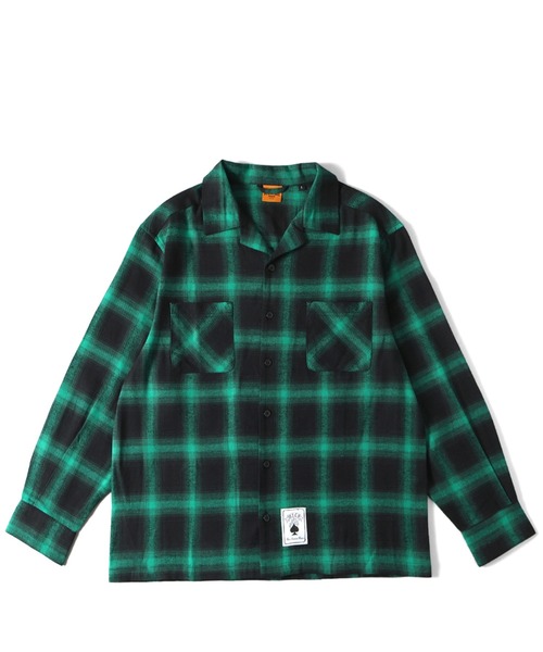 MFC STORE（エムエフシーストア）の「MFC STORE ORIGINAL N.A.C FLAME BALL L/S SHIRTS（シャツ/ブラウス・メンズ・イエロー系その他/ブルー/グリーン・M/L/XL）」の2枚目の写真