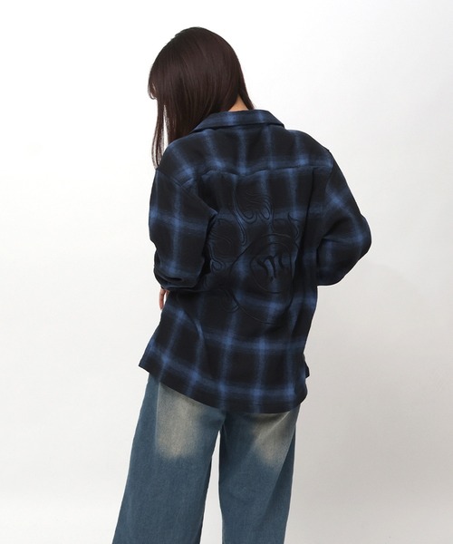 MFC STORE（エムエフシーストア）の「MFC STORE ORIGINAL N.A.C FLAME BALL L/S SHIRTS（シャツ/ブラウス・メンズ・イエロー系その他/ブルー/グリーン・M/L/XL）」の5枚目の写真