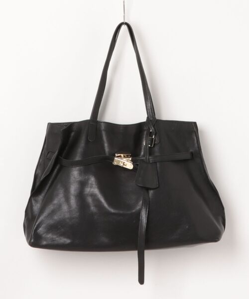 Scrap Book（スクラップブック）の「【atneK AND Scrap Book】ロングベルトヘキサゴントート（トートバッグ・レディース・ブラウン/ブラック・FREE）」の2枚目の写真