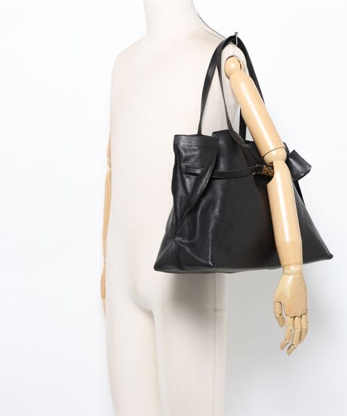 Scrap Book（スクラップブック）の「【atneK AND Scrap Book】ロングベルトヘキサゴントート（トートバッグ・レディース・ブラウン/ブラック・FREE）」の3枚目の写真