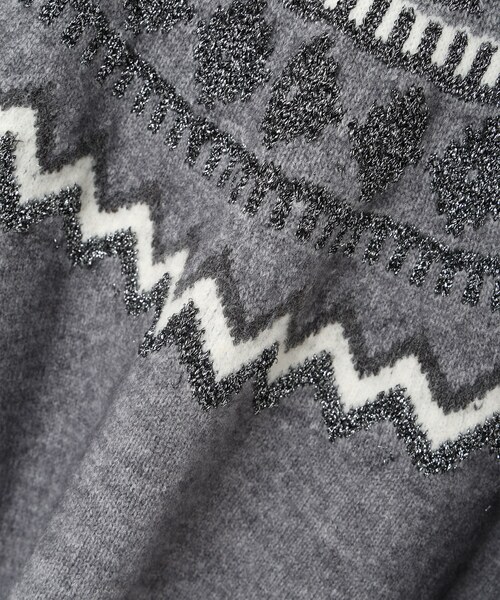 セール】ノルディック柄ニットプルオーバー【洗える】（ニット