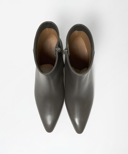 ODETTE E ODILE(オデットエオディール)の「ソフトポインテッドプレーン ショートブーツ60↓↑(ブーツ・レディース・ブラック/グレー系・22.5cm/22cm/25cm/24.5cm/23cm/23.5cm/24cm)」の9枚目の写真