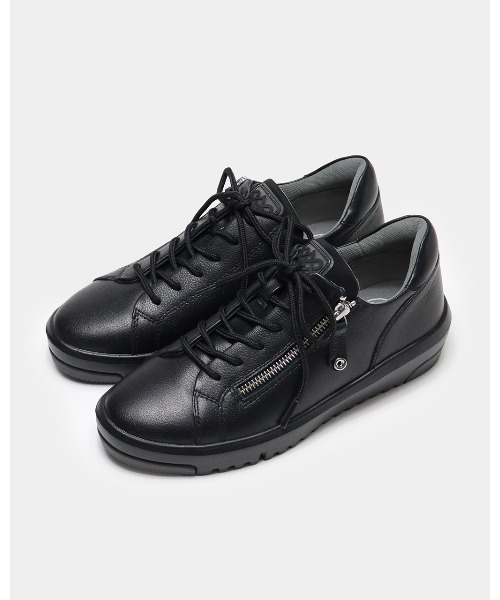 fitfit（フィットフィット）の「サイドジップレザースニーカー700（スニーカー・レディース・シャンパン/ホワイト/グレー系6/ブラック・22cm/22.5cm/23cm/23.5cm/24cm/24.5cm/25.0cm）」の15枚目の写真