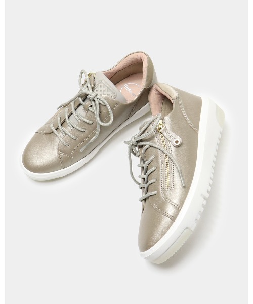 セール】サイドジップレザースニーカー700（スニーカー）｜fitfit