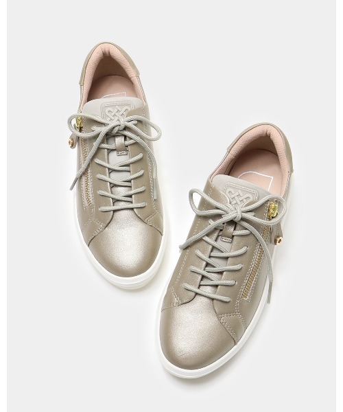 セール】サイドジップレザースニーカー700（スニーカー）｜fitfit