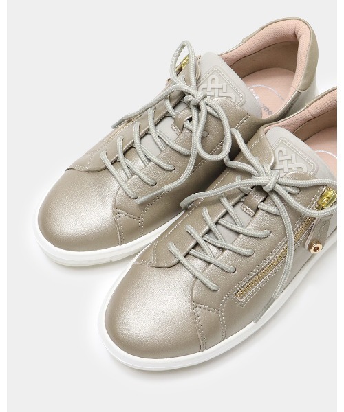 セール】サイドジップレザースニーカー700（スニーカー）｜fitfit