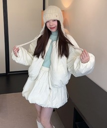 LAC-VERT（ラック・ヴェール）の「パフジャケット＋バルーンスカートセットアップ（セットアップ）」