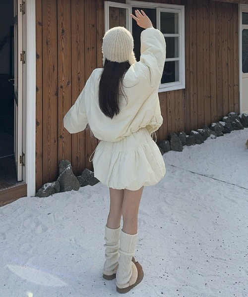 セール】パフジャケット＋バルーンスカートセットアップ（セットアップ