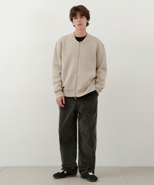 WEDNESDAY OASIS(ウェンズデーオアシス)の「プレーンコーデュロイワイドパンツ_KHAKI(W25-PT39)(その他パンツ・メンズ・カーキ・MEDIUM/LARGE)」の3枚目の写真