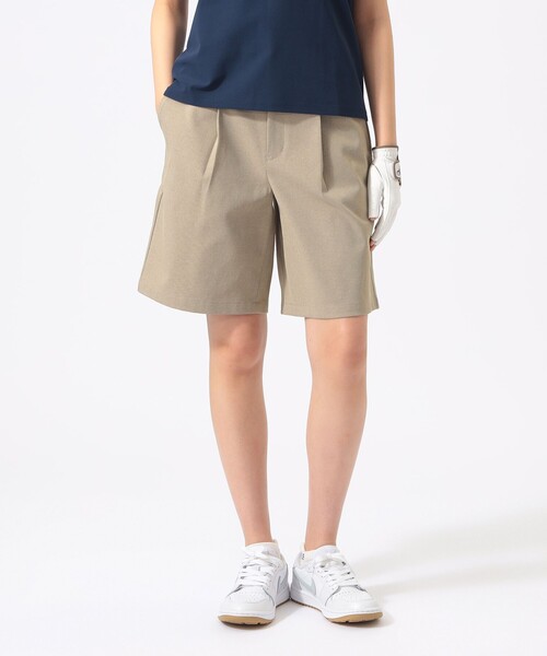 BEAMS GOLF(ビームスゴルフ)の「ORANGE LABEL / ハーフパンツ(吸水速乾・UVカット)(その他パンツ・レディース・ホワイト/ネイビー/ベージュ・LARGE/MEDIUM/SMALL)」の2枚目の写真