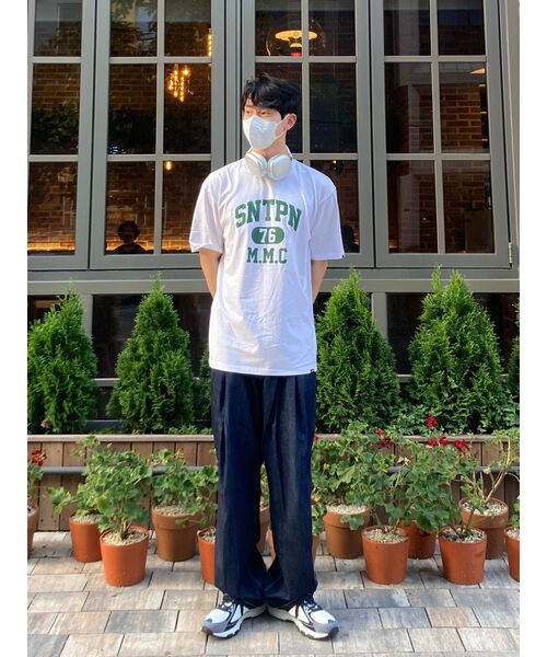 SAINTPAIN（セイントペイン）の「SP SNTPN ロゴ T シャツ - ホワイト（Tシャツ/カットソー・レディース・その他・LARGE/MEDIUM/SMALL/X-LARGE）」の19枚目の写真