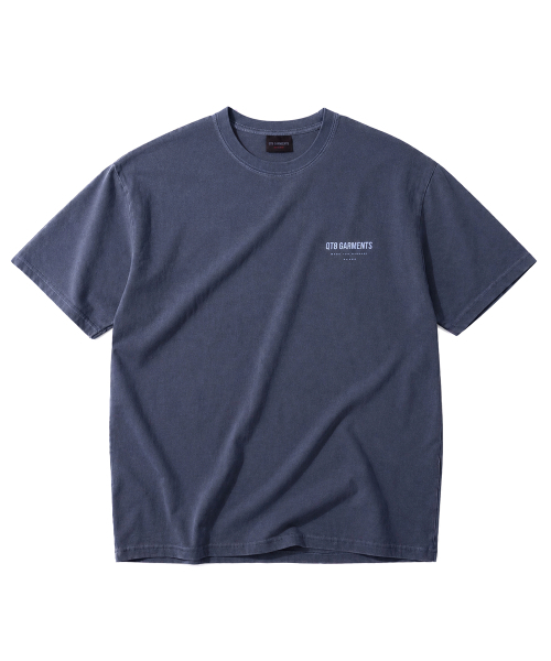 QT8 GARMENTS(キューティーエイトガーメント)の「LB Pigment Simple Logo Tee (Navy)(Tシャツ/カットソー・レディース・その他・LARGE/X-LARGE/SMALL/MEDIUM)」の3枚目の写真