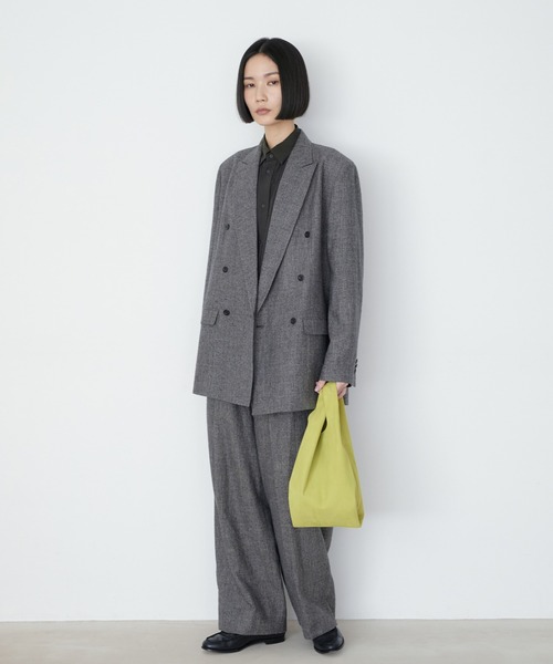 STANDARD SUPPLY(スタンダードサプライ)の「スタンダードサプライ / SHEEP SUEDE シープスエード / MINI BAG ミニバッグ(トートバッグ・レディース・グレー/スモークピンク/ブラウン/ライム/ベージュ/ミント・FREE)」の9枚目の写真