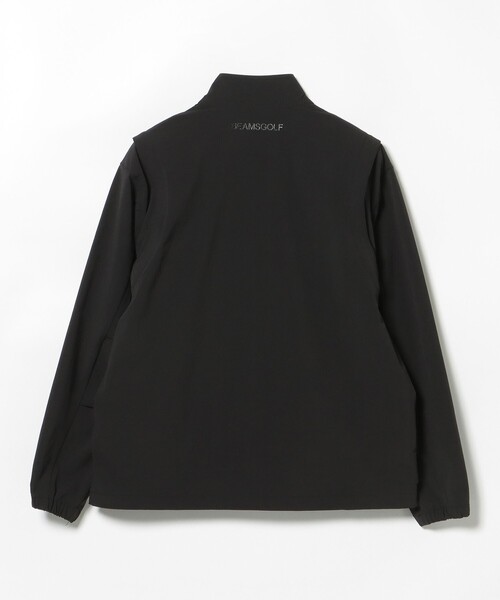 BEAMS GOLF(ビームスゴルフ)の「ORANGE LABEL / 2WAY ストレッチ リップストップブルゾン(ブルゾン・メンズ・ベージュ/ブラック・MEDIUM/LARGE/X-LARGE/SMALL)」の14枚目の写真