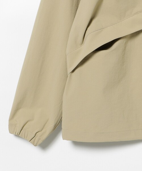 BEAMS GOLF(ビームスゴルフ)の「ORANGE LABEL / 2WAY ストレッチ リップストップブルゾン(ブルゾン・メンズ・ベージュ/ブラック・MEDIUM/LARGE/X-LARGE/SMALL)」の19枚目の写真