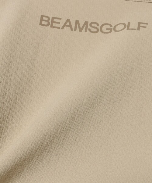 BEAMS GOLF(ビームスゴルフ)の「ORANGE LABEL / 2WAY ストレッチ リップストップブルゾン(ブルゾン・メンズ・ベージュ/ブラック・MEDIUM/LARGE/X-LARGE/SMALL)」の22枚目の写真