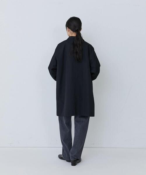 conges payes ADIEU TRISTESSE（コンジェ ペイエ アデュートリステス）の「ライナー付きスタンドカラーコート（その他アウター・レディース・ブラック/ベージュ・38）」の5枚目の写真