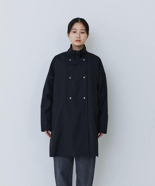 conges payes ADIEU TRISTESSE（コンジェ ペイエ アデュートリステス）の「ライナー付きスタンドカラーコート（その他アウター・レディース・ブラック/ベージュ・38）」の7枚目の写真
