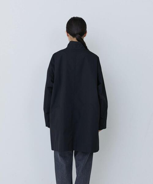 conges payes ADIEU TRISTESSE（コンジェ ペイエ アデュートリステス）の「ライナー付きスタンドカラーコート（その他アウター・レディース・ブラック/ベージュ・38）」の9枚目の写真