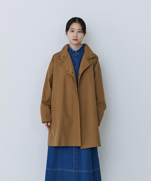 ライナー付きスタンドカラーコート（その他アウター）｜conges payes