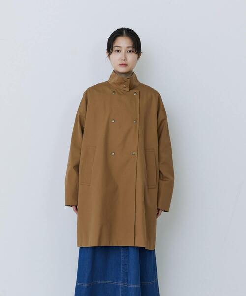 conges payes ADIEU TRISTESSE（コンジェ ペイエ アデュートリステス）の「ライナー付きスタンドカラーコート（その他アウター・レディース・ブラック/ベージュ・38）」の16枚目の写真