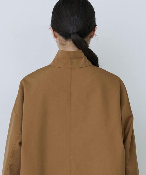 conges payes ADIEU TRISTESSE（コンジェ ペイエ アデュートリステス）の「ライナー付きスタンドカラーコート（その他アウター・レディース・ブラック/ベージュ・38）」の20枚目の写真