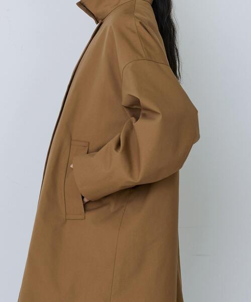 conges payes ADIEU TRISTESSE（コンジェ ペイエ アデュートリステス）の「ライナー付きスタンドカラーコート（その他アウター・レディース・ブラック/ベージュ・38）」の21枚目の写真