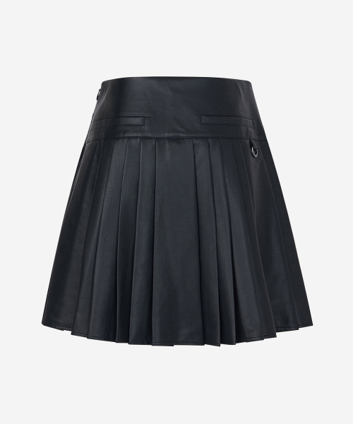 LORDLOAR(ロードロアル)の「フェイクレザー プリーツスカート ブラック(スカート・レディース・その他・SMALL/MEDIUM/X-SMALL)」の4枚目の写真