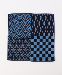 COMME CA ISM（コムサイズム）の「4パターン 和柄 ハンカチタオル（ハンカチ/ハンドタオル）」