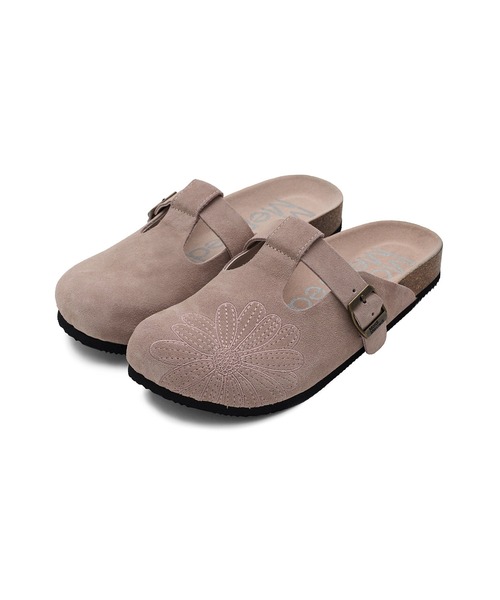 Mardi Mercredi(マルディメクルディ)の「CLASSIQUE T-STRAP SUEDE MULE / クラシック ストラップ スウェード ミュール サンダル(スリッポン・レディース・サンドベージュ/ブラウン/スモークピンク/ブラック/ダークブラウン/ピンク・23cm/24cm/25cm)」の18枚目の写真